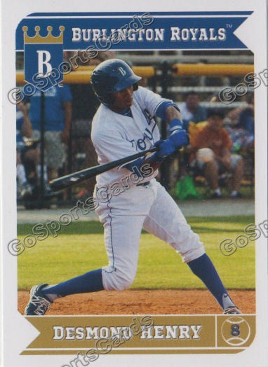 2013 Burlington Royals Desmond Henry