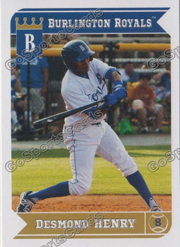 2013 Burlington Royals Desmond Henry