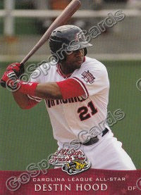 2011 Carolina League All Star Destin Hood