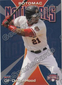 2011 Potomac Nationals Destin Hood