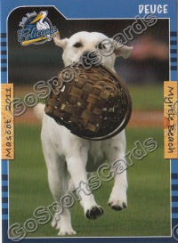 2011 Myrtle Beach Pelicans Deuce Mascot