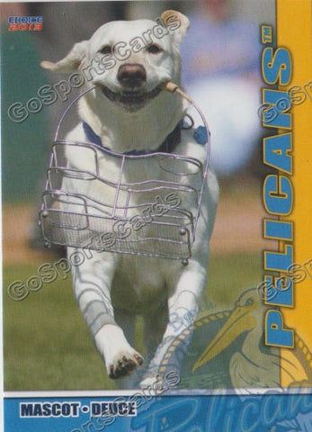 2013 Myrtle Beach Pelicans Deuce