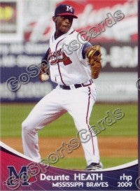 2009 Mississippi Braves Deunte Heath