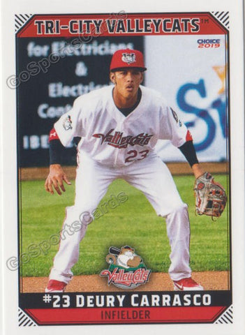 2019 Tri City ValleyCats Deury Carrasco