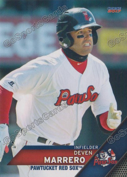 2017 Pawtucket Red Sox Deven Marrero