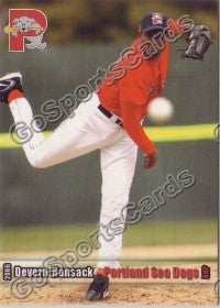2006 Portland Seadogs Devern Hansack