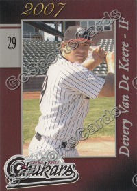2007 Idaho Falls Chukars Devery Van De Keere