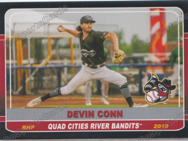 2019 Quad Cities River Bandits Devin Conn