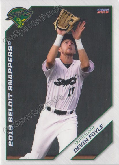 2019 Beloit Snappers Devin Foyle