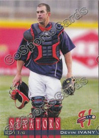 2011 Harrisburg Senators Devin Ivany