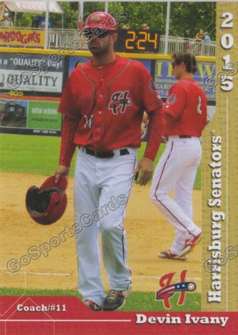2015 Harrisburg Senators Devin Ivany