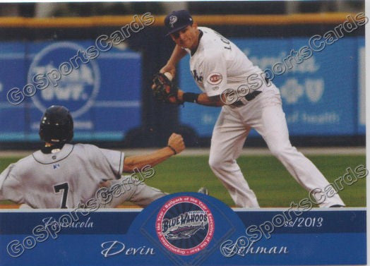 2013 Pensacola Blue Wahoos Devin Lohman