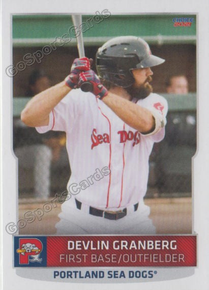 2021 Portland Sea Dogs Devlin Granberg