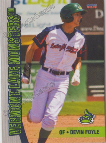 2018 Vermont Lake Monsters Devin Foyle