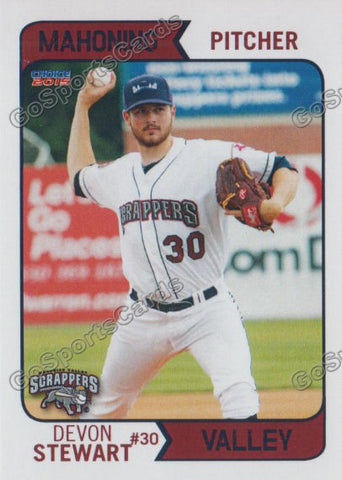 2015 Mahoning Valley Scrappers Devon Stewart