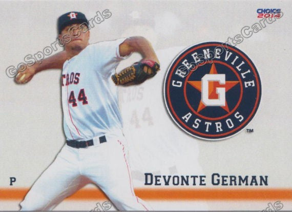2014 Greeneville Astros Devonte German