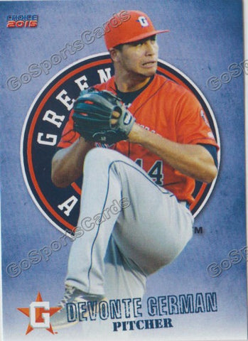 2015 Greeneville Astros Devonte German