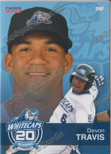 2013 West Michigan Whitecaps Devon Travis