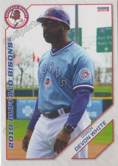 2019 Buffalo Bisons Devon White