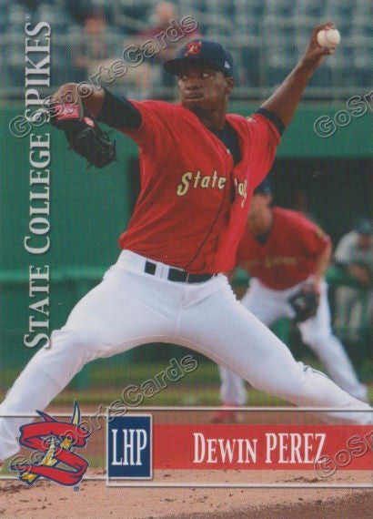 2014 State College Spikes Dewin Perez