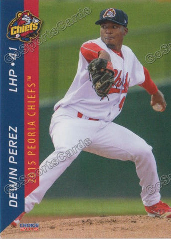 2015 Peoria Chiefs Dewin Perez