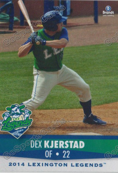 2014 Lexington Legends Dexter Dex Kjerstad