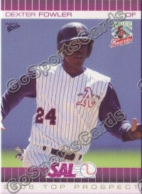 2006 South Atlantic League SAL Top Dexter Fowler