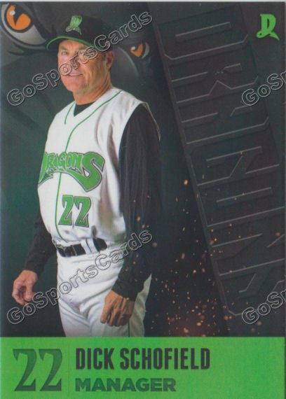 2016 Dayton Dragons Dick Schofield