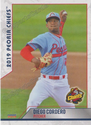 2019 Peoria Chiefs Diego Cordero