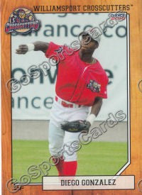 2012 Williamsport Crosscutters Diego Gonzalez