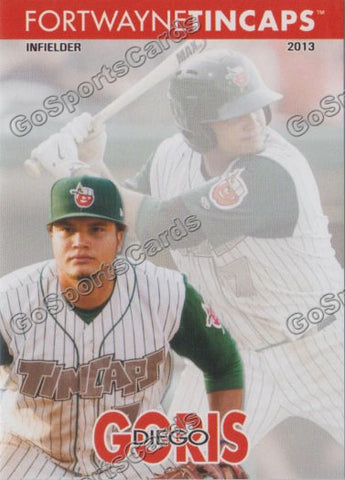 2013 Fort Wayne TinCaps Diego Goris