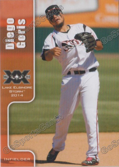 2014 Lake Elsinore Storm Diego Goris
