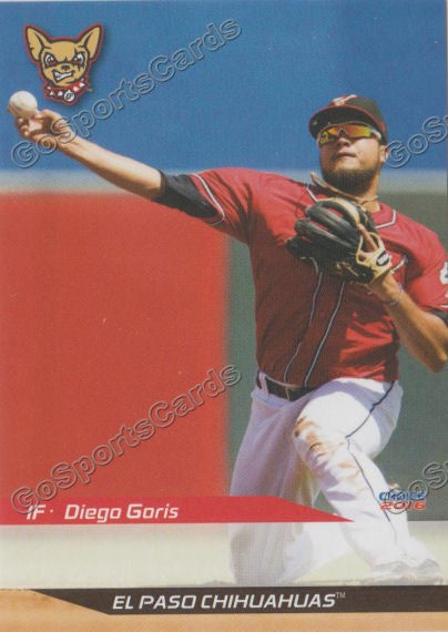 2016 El Paso Chihuahuas Diego Goris