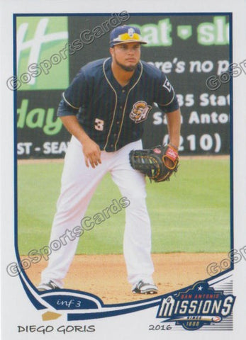 2016 San Antonio Missions Diego Goris