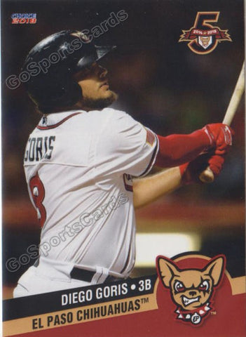 2018 El Paso Chihuahuas Diego Goris