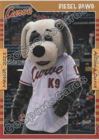 2011 Altoona Curve Diesel Dawg Mascot