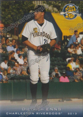2013 Charleston RiverDogs Dietrich Enns