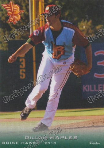 2013 Boise Hawks Dillon Maples