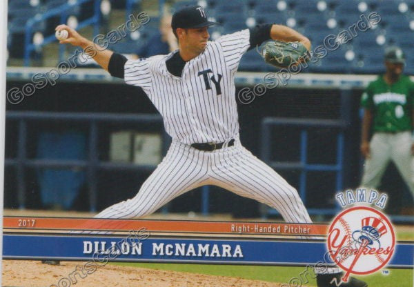2017 Tampa Yankees Dillon McNamara