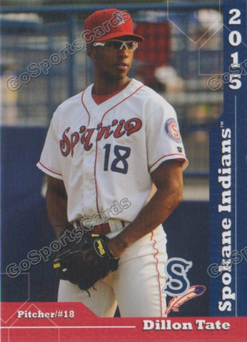 2015 Spokane Indians Dillon Tate