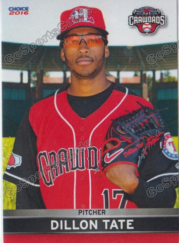 2016 Hickory Crawdads Dillon Tate