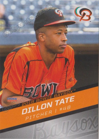 2018 Bowie Baysox Update Dillon Tate