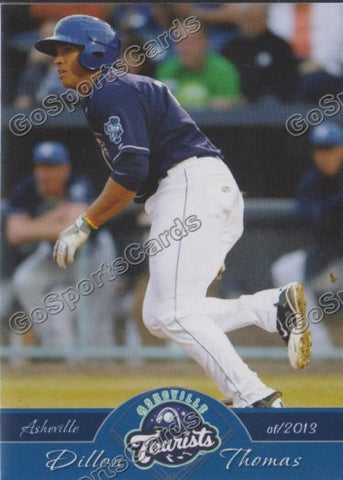 2013 Asheville Tourists Dillon Thomas