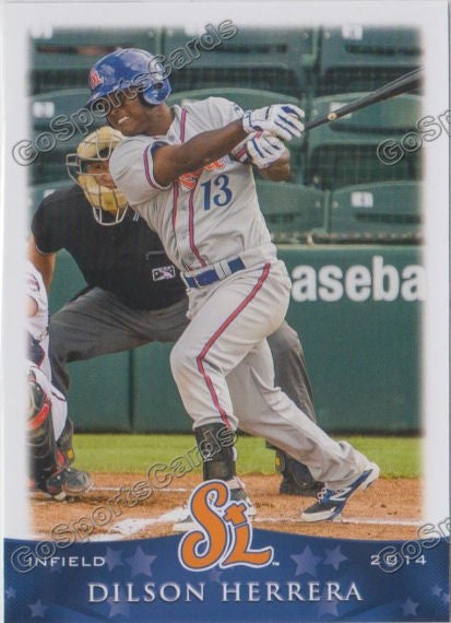 2014 St Lucie Mets Dilson Herrera