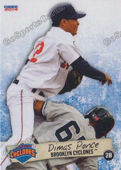 2014 Brooklyn Cyclones Dimas Ponce