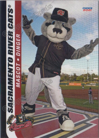 2021 Sacramento River Cats Dinger Mascot