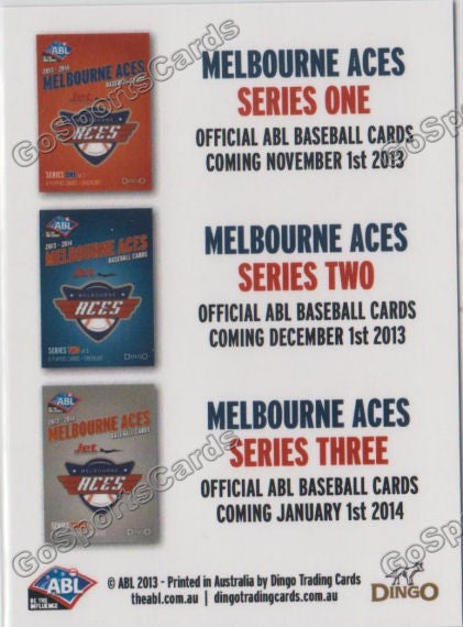 2013-2014 Melbourne Aces ABL Dates Dingo