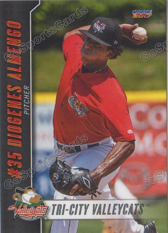 2017 Tri City ValleyCats Diogenes Almengo