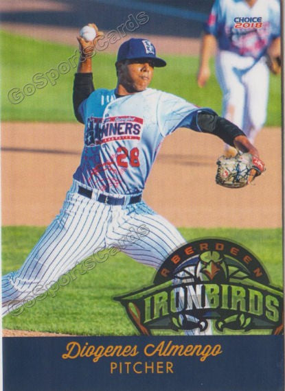 2018 Aberdeen Ironbirds Diogenes Almengo