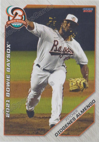 2021 Bowie Baysox Diogenes Almengo